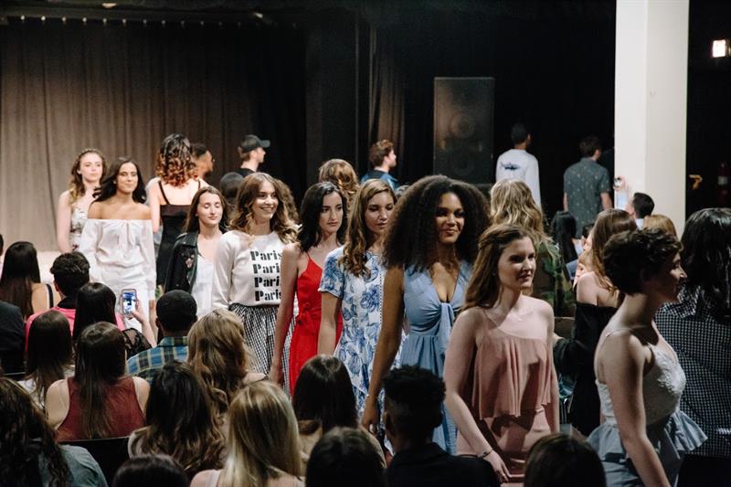 Models on the Runway at the UDress Spring 2018 Event