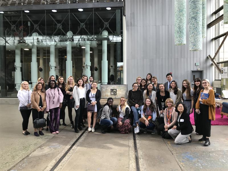 ​Student​s visit Urban Outfitters in Philadelphia